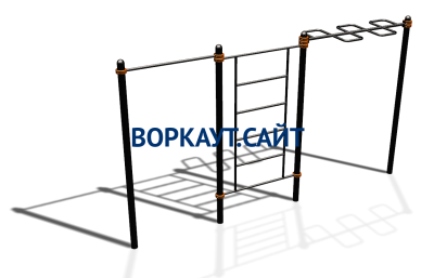 Спортивный комплекс воркаут ВС-129 в Бердянске