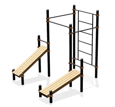 Спортивный комплекс воркаут ВС-42 в Бердянске