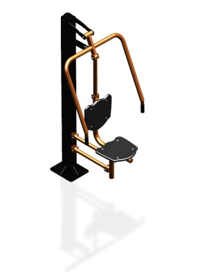 Уличный тренажер "Жим от груди одинарный" УТ 111 в Бердянске