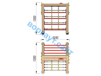 Детский спортивный комплекс ДСК 3201 в Бердянске