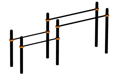 Брусья разновысокие ВС-15 в Бердянске