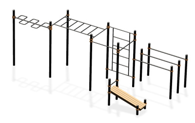 Спортивный комплекс воркаут ВС-57 в Бердянске
