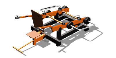 Силовой уличный тренажер  "Трицепс"  УТ424 в Бердянске