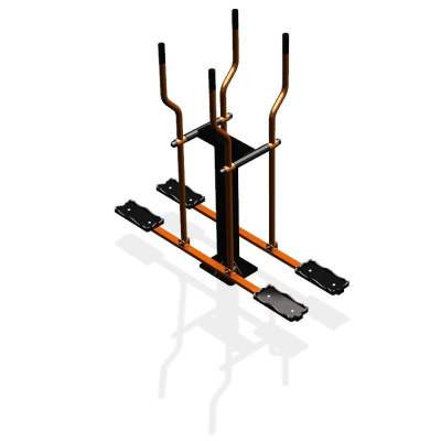 Уличный тренажер  "Лыжи двойные"   УТ210 в Бердянске