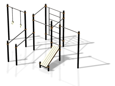 Спортивный комплекс воркаут ВС-152 в Бердянске