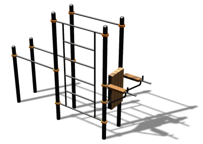 Спортивный комплекс воркаут ВС-137 в Бердянске