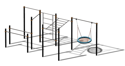 Спортивный комплекс воркаут ВС-105 в Бердянске