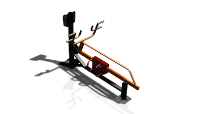 Силовой уличный тренажер  "Гребная тяга"  УТ414 в Бердянске