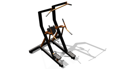 Силовой уличный тренажер  "Комбинированный станок"  УТ416 в Бердянске