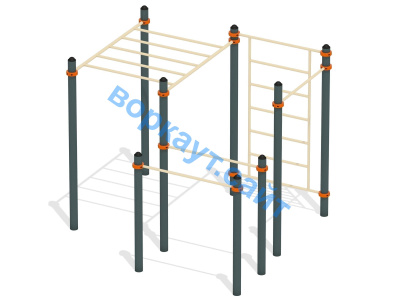 Спортивный комплекс воркаут ВС-48 в Бердянске