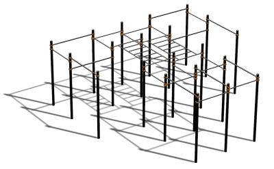 Спортивный комплекс воркаут ВС-136 в Бердянске