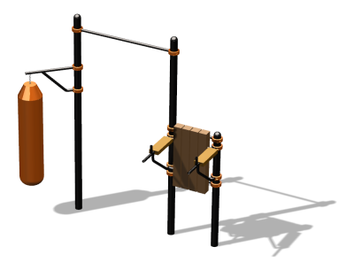 Спортивный комплекс воркаут ВС-148 в Бердянске