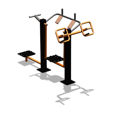 Уличный тренажер "Штурвал Пресс Супертвистер" УТ301 в Бердянске