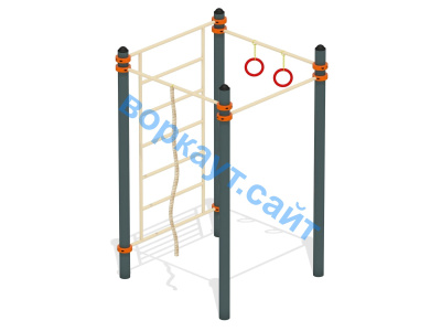 Воркаут комплекс ВC-18 в Бердянске Воркаут комплекс ВC-18 в Бердянске