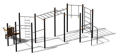 Спортивный комплекс воркаут ВС-86 в Бердянске