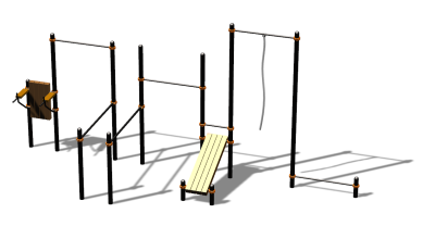 Спортивный комплекс воркаут ВС-90 в Бердянске