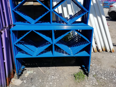 Ограждение площадки МАФ 5001 в Бердянске