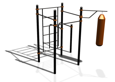 Спортивный комплекс воркаут ВС-144 в Бердянске