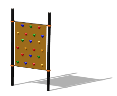 Воркаут стена для лазания ВС-35 в Бердянске