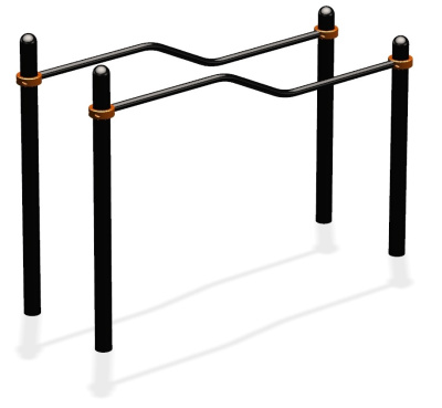 Спортивный комплекс воркаут ВС-184 в Бердянске