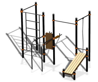 Спортивный комплекс воркаут ВС-145 в Бердянске