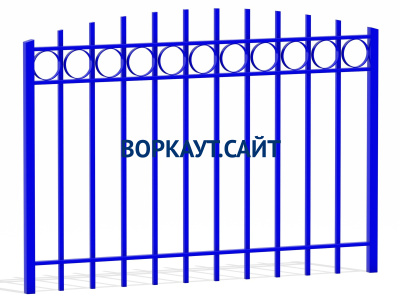 Ограждение спортивной площадки МАФ 5005 в Бердянске