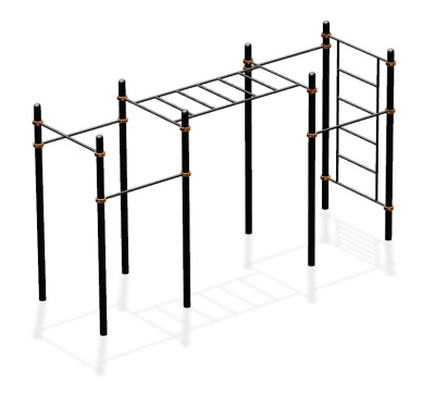 Спортивный комплекс воркаут ВС-54 в Бердянске