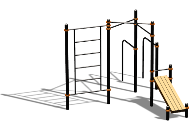 Спортивный комплекс воркаут ВС-133 в Бердянске