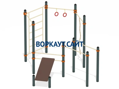 Спортивный комплекс воркаут ВС-49 в Бердянске