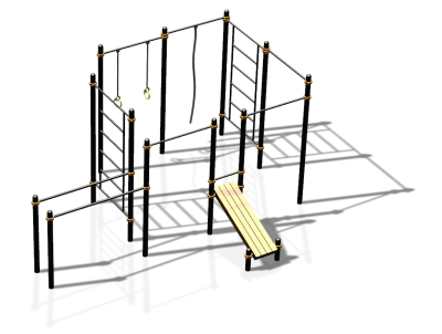 Спортивный комплекс воркаут ВС-157 в Бердянске