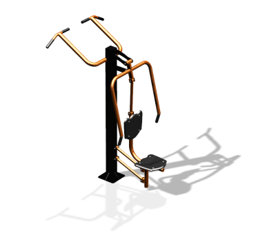 Уличный тренажер "Жим от груди Турник" УТ341 в Бердянске