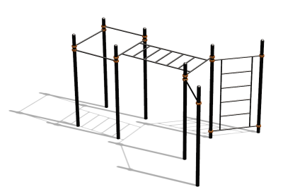 Спортивный комплекс воркаут ВС-117 в Бердянске