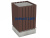 Урна деревянная квадратная с бетонным основанием МАФ 1633 в Бердянске
